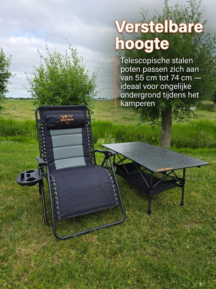 LCM Offroad Campingtisch Aluminium – klappbar